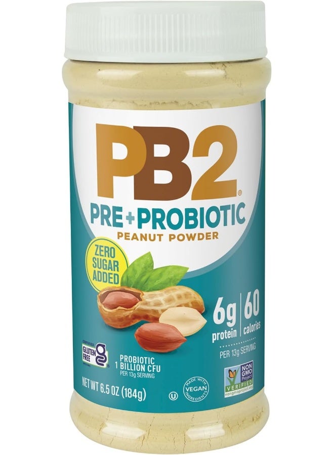 PB2 Pre + Probiotic Peanut Powder 6.5oz - Image 1